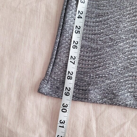 Sexy Asymmetrical Silver Party Mini Dress Cocktail Dress Size S - Picture 6 of 7